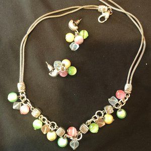 Brighton 'Mimosa' Beaded Necklace - Earring Set